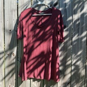 Don’t Ask Why Women's Red Striped Top